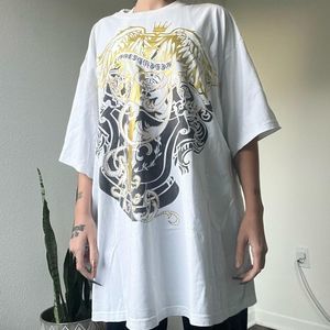 vtg y2k 2000s phat dog tshirt